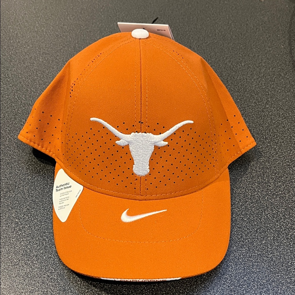 Nike Texas Longhorns Burnt Orange Cap with White Logo